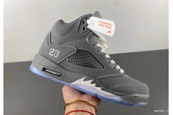 Cheap EP  Grey'   136027-005 'Wolf 5 136027-005 Jordan Retro 0125